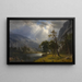 Yosemite Mont Starr King - Albert Bierstadt — kehystetty taideteos seinällä