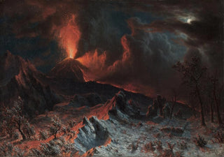 Albert Bierstadt - Mount Vesuvius at Midnight.webp