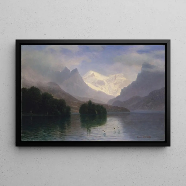 Albert Bierstadt - Mountain Scene.webp