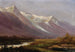 Vuoristojen tutkimus - Albert Bierstadt — näkymä teoksesta