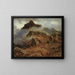 Rocky Mountains - Albert Bierstadt — kehystetty taideteos seinällä