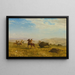 Lännen villi - Albert Bierstadt — kehystetty taideteos seinällä
