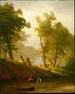 La rivière Wolf au Kansas - Albert Bierstadt — näkymä teoksesta