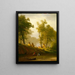 La rivière Wolf au Kansas - Albert Bierstadt — kehystetty taideteos seinällä