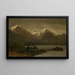 Nimetön maalaus - Albert Bierstadt — kehystetty taideteos seinällä