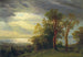 Näkymä Hudson-joelle - Albert Bierstadt — näkymä teoksesta