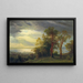 Näkymä Hudson-joelle - Albert Bierstadt — kehystetty taideteos seinällä