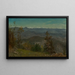 Yosemite-laakso Kalifornian maalaus - Albert Bierstadt — kehystetty taideteos seinällä