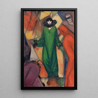 Albert Bloch - The Green Domino.webp