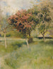 Aubépine en fleur Vue depuis Chantilly - Albert Edelfelt — näkymä teoksesta