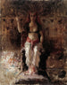 Egyptiläinen kuningatar - Albert Edelfelt — näkymä teoksesta