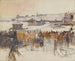 Eteläsatama - Albert Edelfelt — näkymä teoksesta