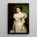 Madame John Gallatly - Albert Edelfelt — kehystetty taideteos seinällä