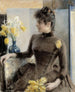 Parisienne - Albert Edelfelt — näkymä teoksesta