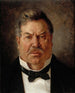 August Strengin muotokuvasta - Albert Edelfelt — näkymä teoksesta