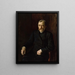 Portrait du professeur Carl Gustav Estlander - Albert Edelfelt — kehystetty taideteos seinällä
