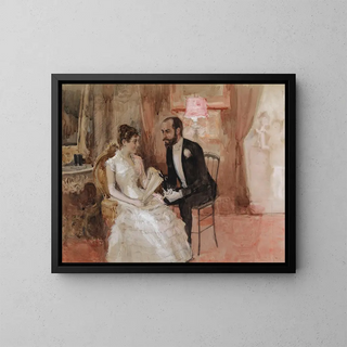 Albert Edelfelt - Scene At The Ball.webp