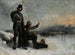 Suomen sodan kohtauksesta - Albert Edelfelt — näkymä teoksesta