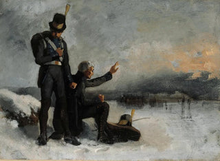 Albert Edelfelt - Scene From The Finnish War.webp
