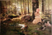Alla koivujen - Albert Edelfelt — näkymä teoksesta