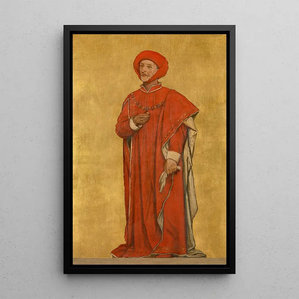 Seigneur de Gruuthuse - Albert Frans Lieven De Vriendt — kehystetty taideteos seinällä