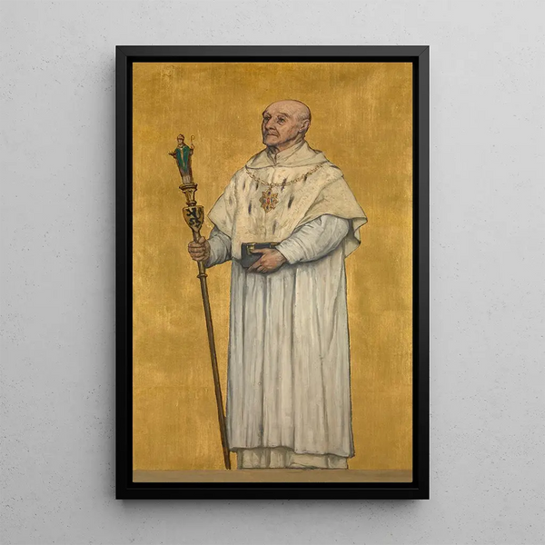 Maalauksen jäljennös Saint Donatin provostin maalaus - Albert Frans Lieven De Vriendt