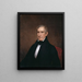 William Henry Harrison - Albert Gallatin Hoit — kehystetty taideteos seinällä