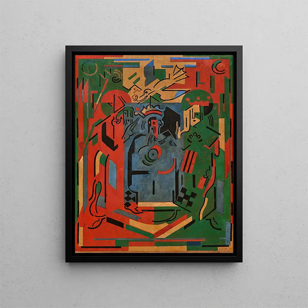 Palais - Albert Gleizes — kehystetty taideteos seinällä
