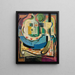 Composition - Albert Gleizes — kehystetty taideteos seinällä