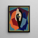 Composition ou Peinture objet - Albert Gleizes — kehystetty taideteos seinällä