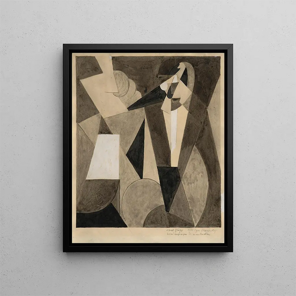 Igor Stravinsky - Albert Gleizes — kehystetty taideteos seinällä