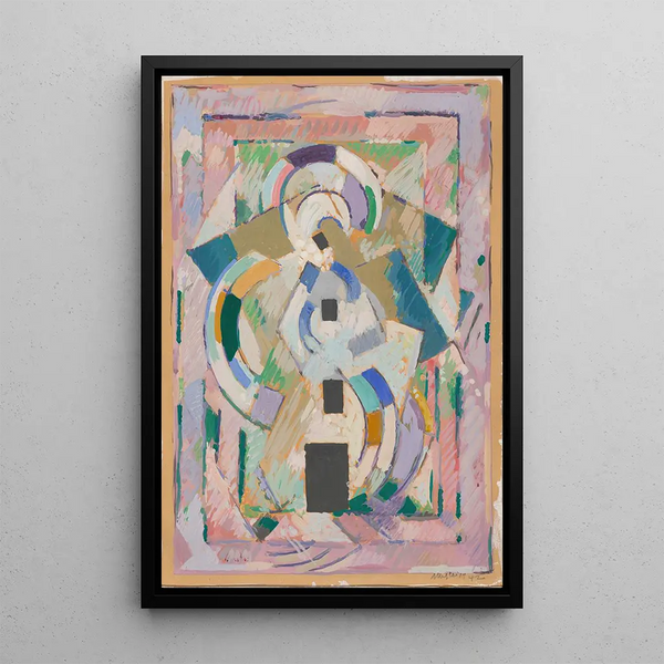 mietiskelyyn - Albert Gleizes — kehystetty taideteos seinällä