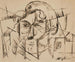 Tête d'homme - Albert Gleizes — näkymä teoksesta