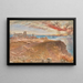 Illanvietto Sainte-Hilda-luostarissa, Whitby, Yorkshire - Albert Goodwin — kehystetty taideteos seinällä