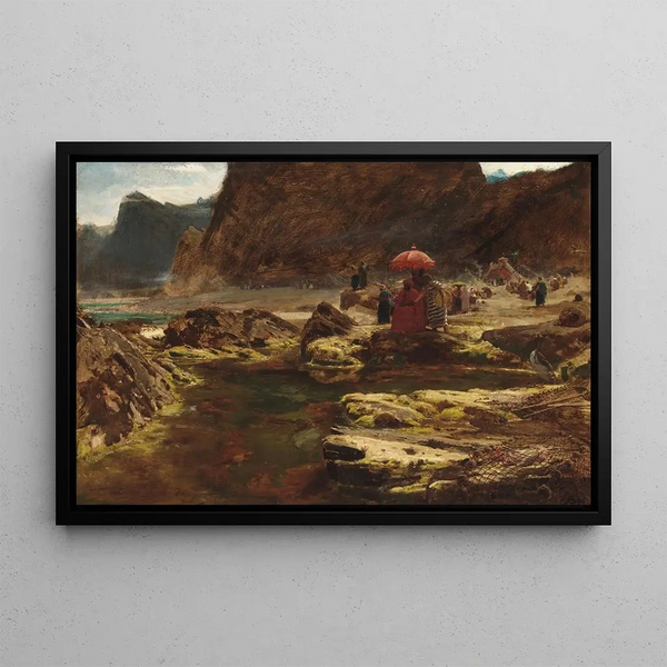 Albert Goodwin - The Sultan and his camp by the enchanted lake.webp