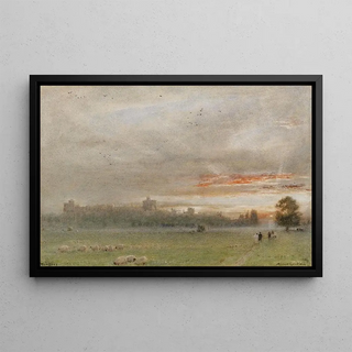 Albert Goodwin - Windsor castle.webp