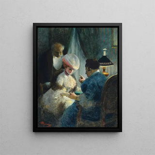 Albert Guillaume - A visit to the fortune teller.webp