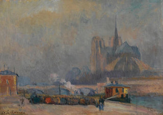 Albert Lebourg - NotreDame De Paris Vue Du Quai De La Tournelle.webp