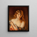 Rêverie - Albert Lynch — kehystetty taideteos seinällä