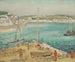 Audierne et les tonneaux - Albert Marquet — näkymä teoksesta