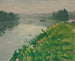 Berge de la Seine à Méricourt - Albert Marquet — näkymä teoksesta