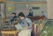 Kylän kahvilamaalaus - Albert Marquet — näkymä teoksesta