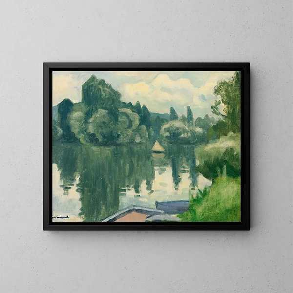 La Petite Voile - Albert Marquet — kehystetty taideteos seinällä