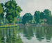 La Seine à Poissy - Albert Marquet — näkymä teoksesta