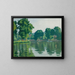 La Seine à Poissy - Albert Marquet — kehystetty taideteos seinällä