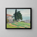 Le Sentier Laperlier, Alger - Albert Marquet — kehystetty taideteos seinällä