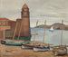 Le phare de Collioure - Albert Marquet — näkymä teoksesta