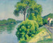 Le talus de La Frette - Albert Marquet — näkymä teoksesta