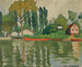 Les Peupliers à Villennes - Albert Marquet — näkymä teoksesta