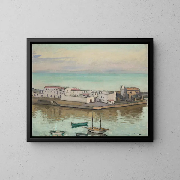 Lot de l'Amirauté - Albert Marquet — kehystetty taideteos seinällä